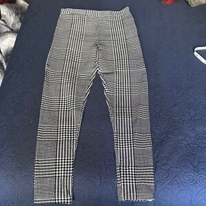 Topshop Women’s  Monochrome Check Pants